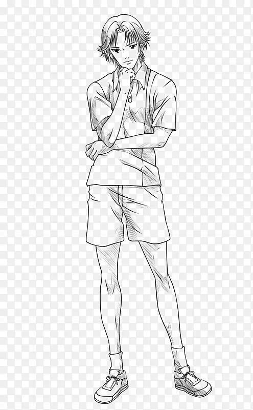 卡通手绘思考的小人透明素材PNG图片素材下载_图片编号qajwgrky-免抠素材网