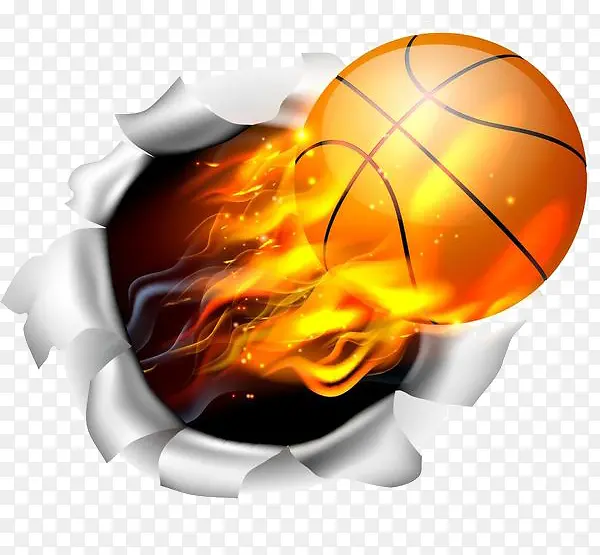 燃烧的篮球