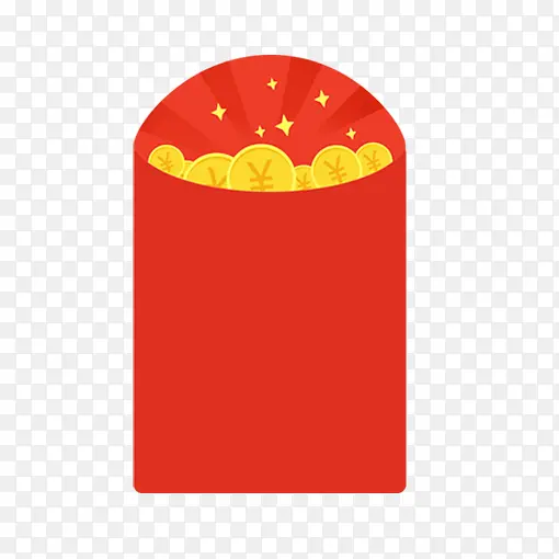红色吉祥喜庆卡通红包