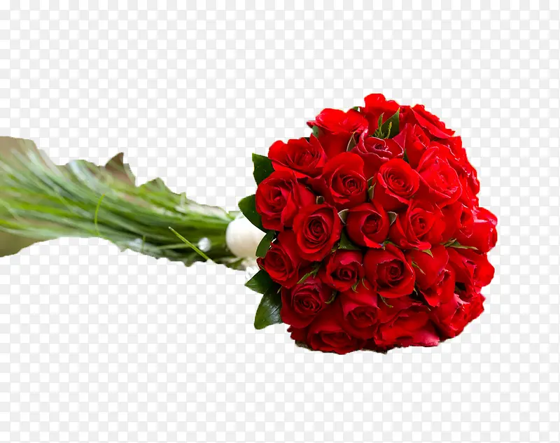 一束红色的玫瑰花