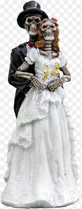 骷髅新郎新娘