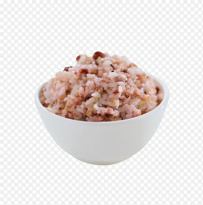 一碗红豆蒸大米饭