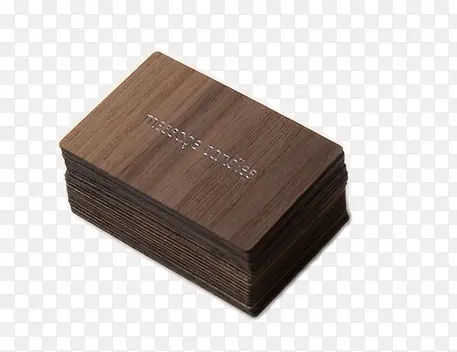 普通木头盒子素材