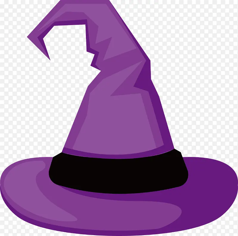 紫色女巫帽子