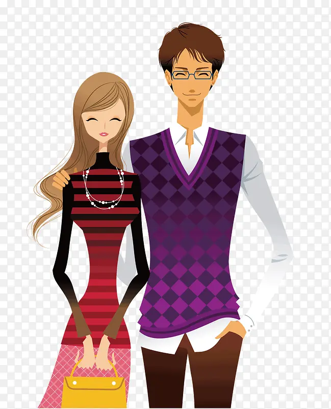 约会的男女