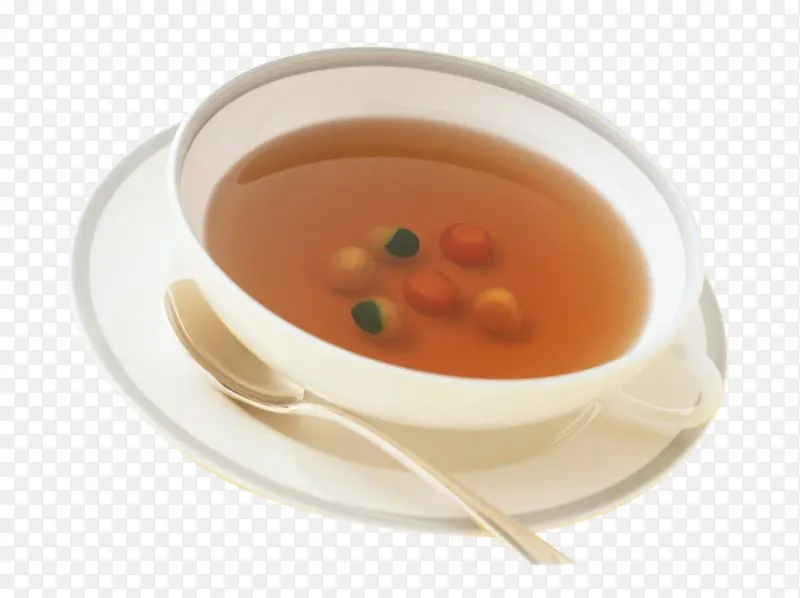 碗里可口的清汤