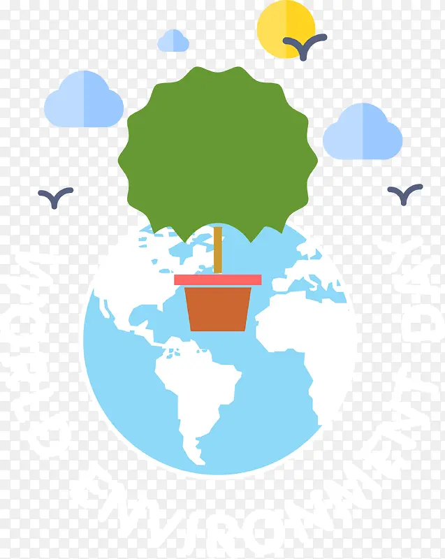 世界环境日种植绿树