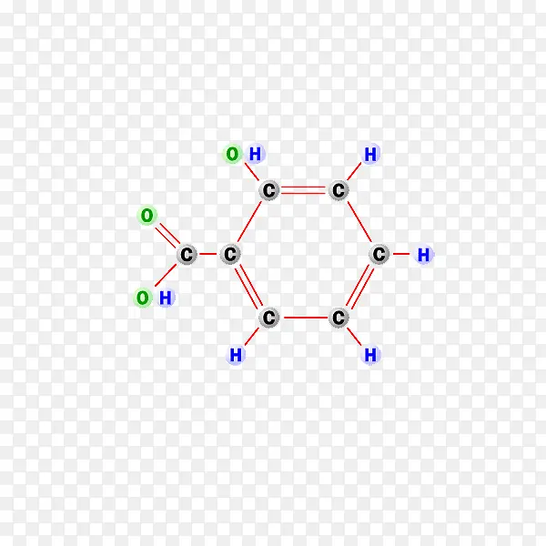 水杨酸分子