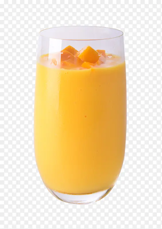 芒果鲜奶的实物产品