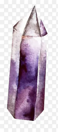 水彩紫水晶