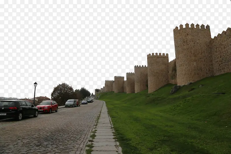 阿维拉著名古城墙