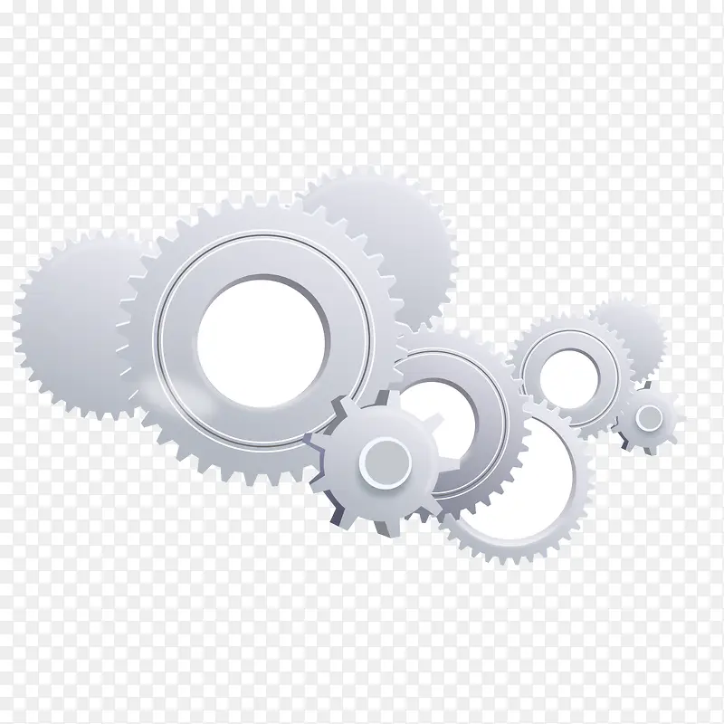 灰白齿轮素材PNG图片素材下载_图片编号qwrpmzjy-免抠素材网