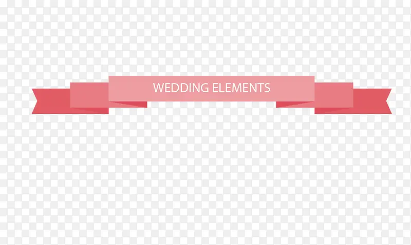 婚礼元素矢量图