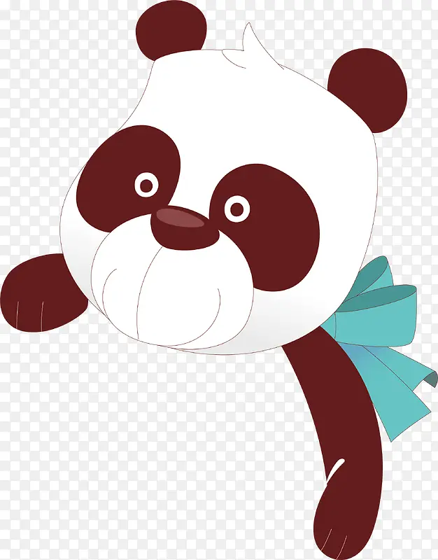 大熊猫png矢量素材
