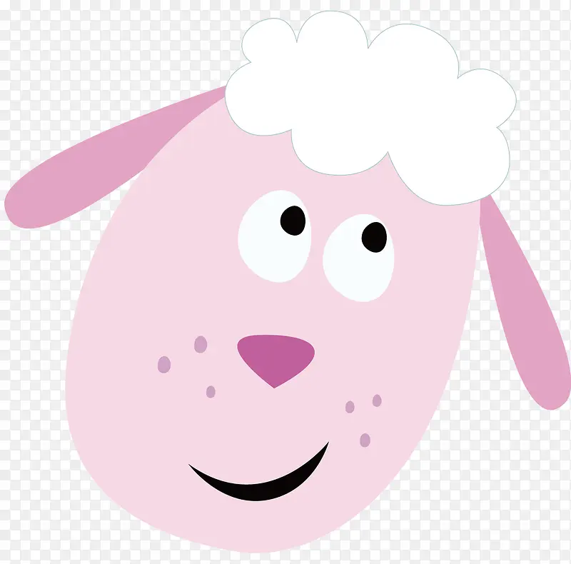 粉色的小羊
