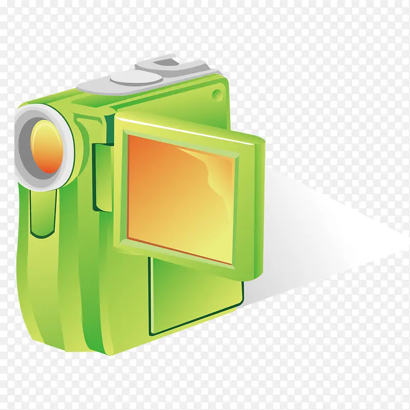 绿色摄像机