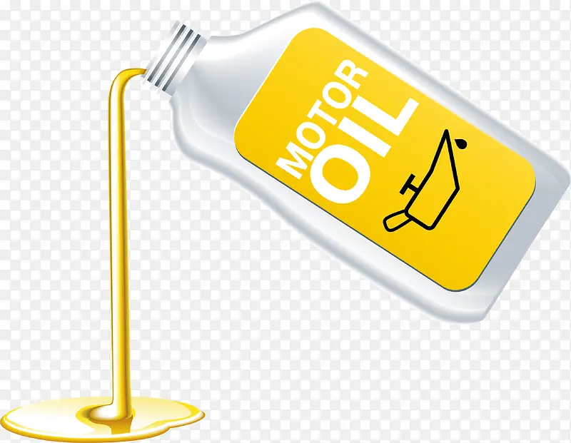 黄色机油