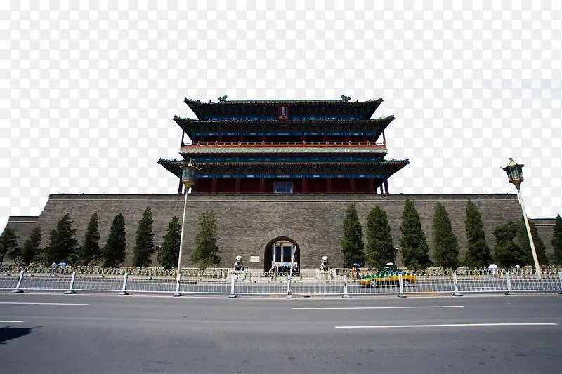 北京前门摄影图
