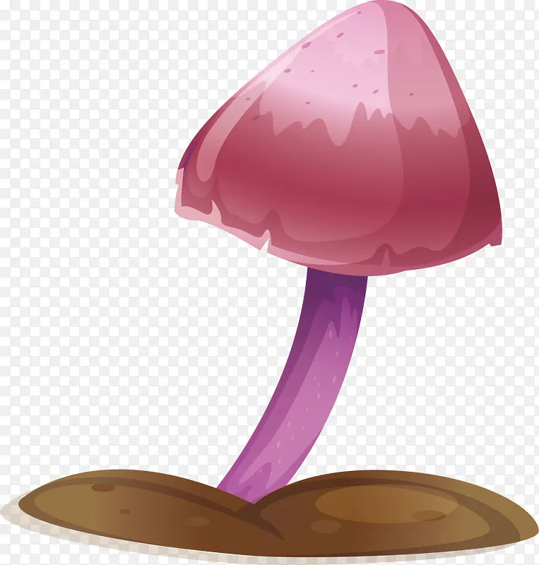 一个蘑菇