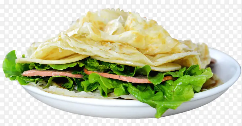 生菜火煺手抓饼