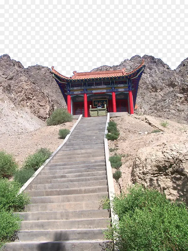 赤金峡一游自然风景