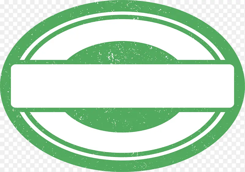 绿色椭圆标题框