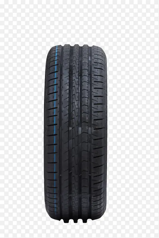 黑色汽车用品带蓝色线条的轮胎橡