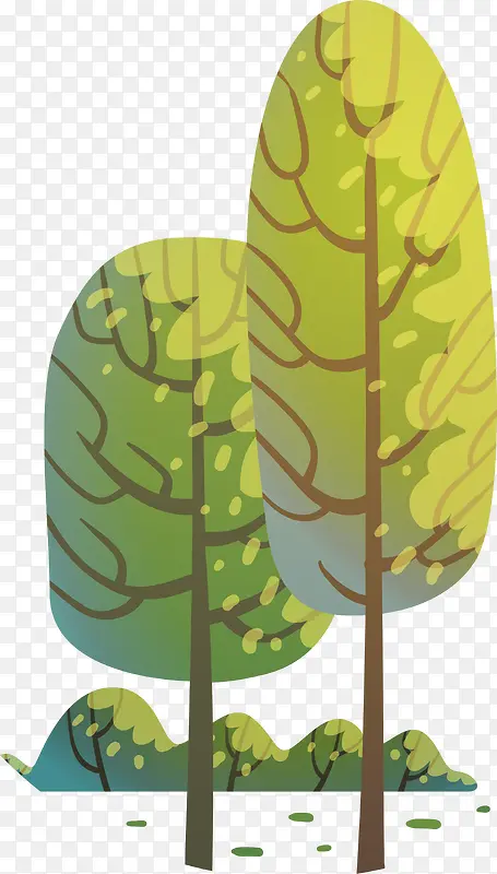 卡通矢量植物装饰插画PNG图片素材下载_图片编号ynpvvmay-免抠素材网