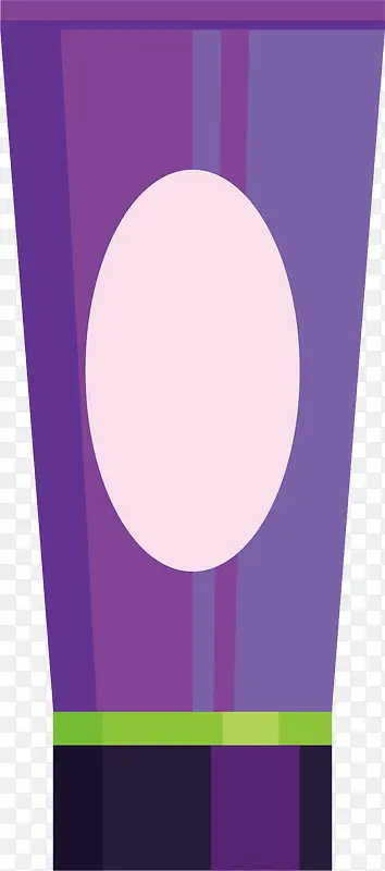 紫色化妆品卡通图标