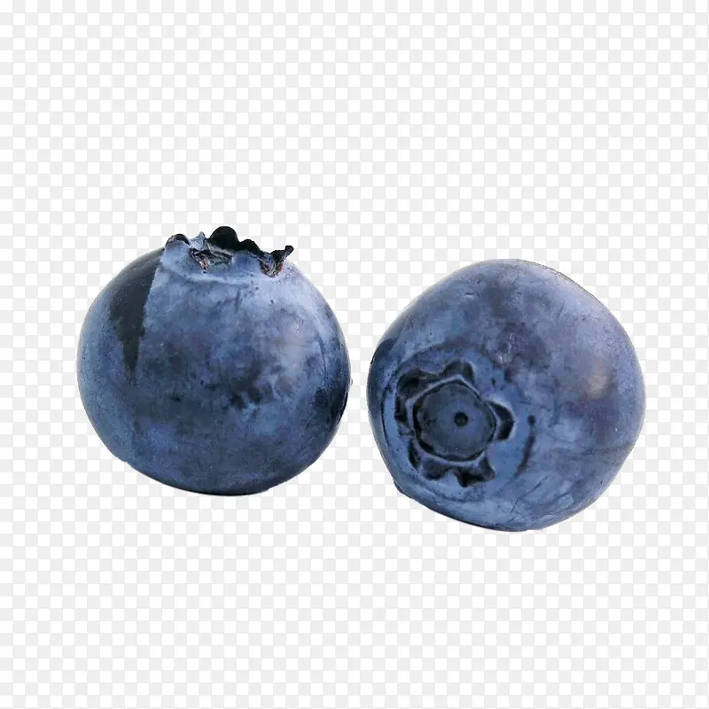 两个蓝莓