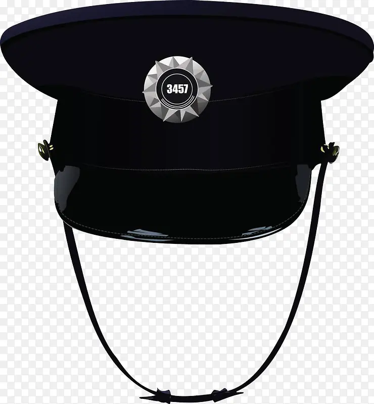 编号警察帽