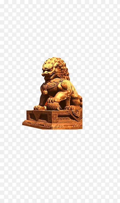 金色狮石PNG图片素材下载_图片编号qzjkrjjq-免抠素材网