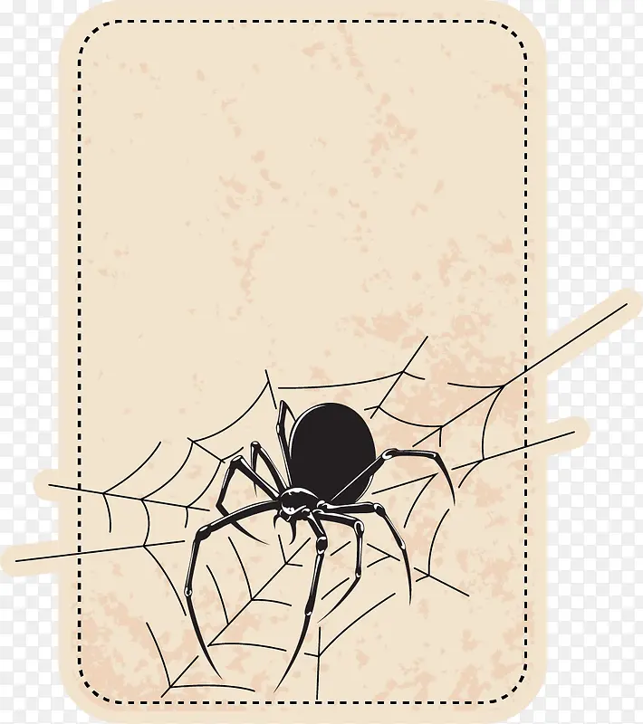 蜘蛛边框