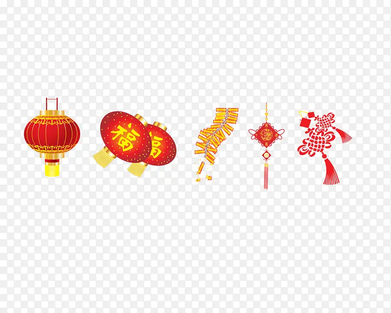 春节免扣图矢量素材