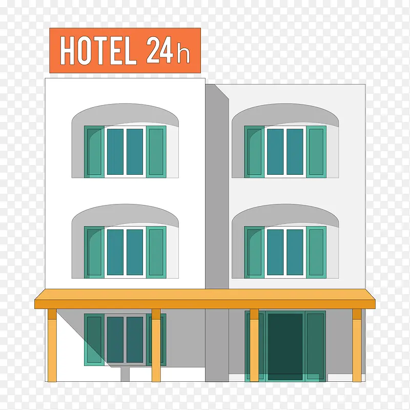 卡通二十四小时酒店设计