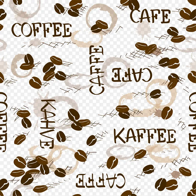 咖啡装饰图案
