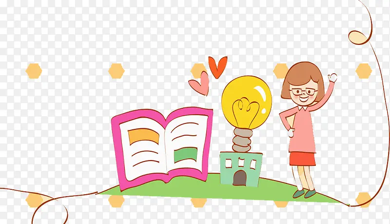学生在灯下学习