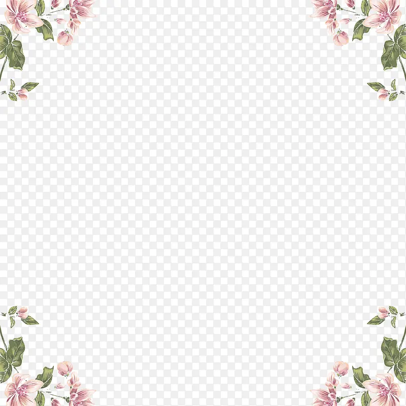 欧式花纹花卉花边边框图片