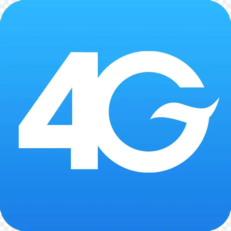 移动网络4G流量包图标
