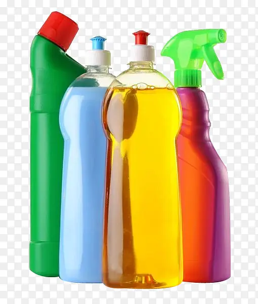 瓶装各种清洁剂