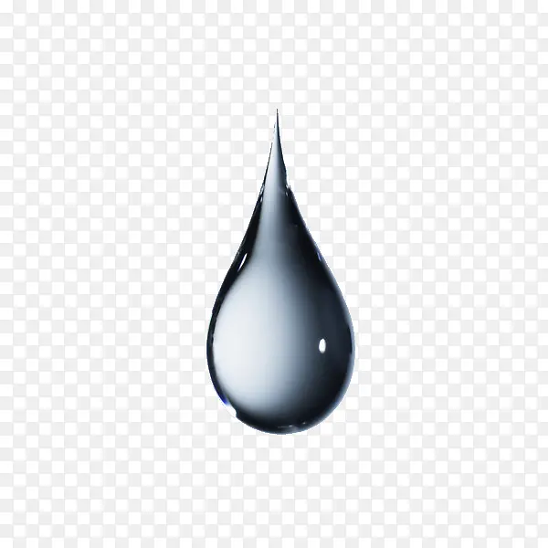 蓝色水滴素材