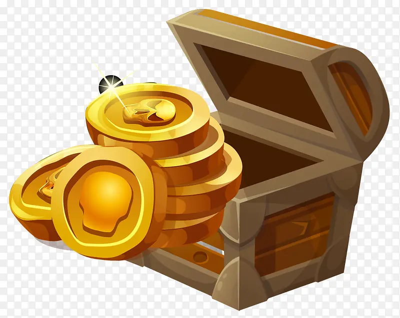 金币箱子