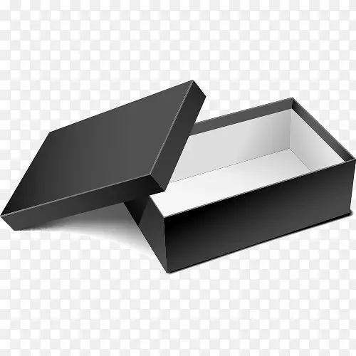 黑色四边形包装盒