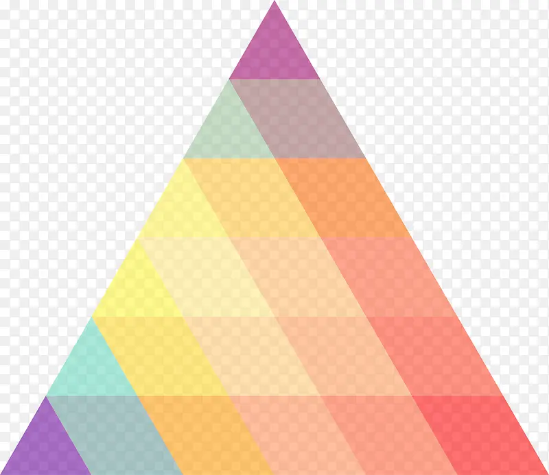 矢量菱形三角