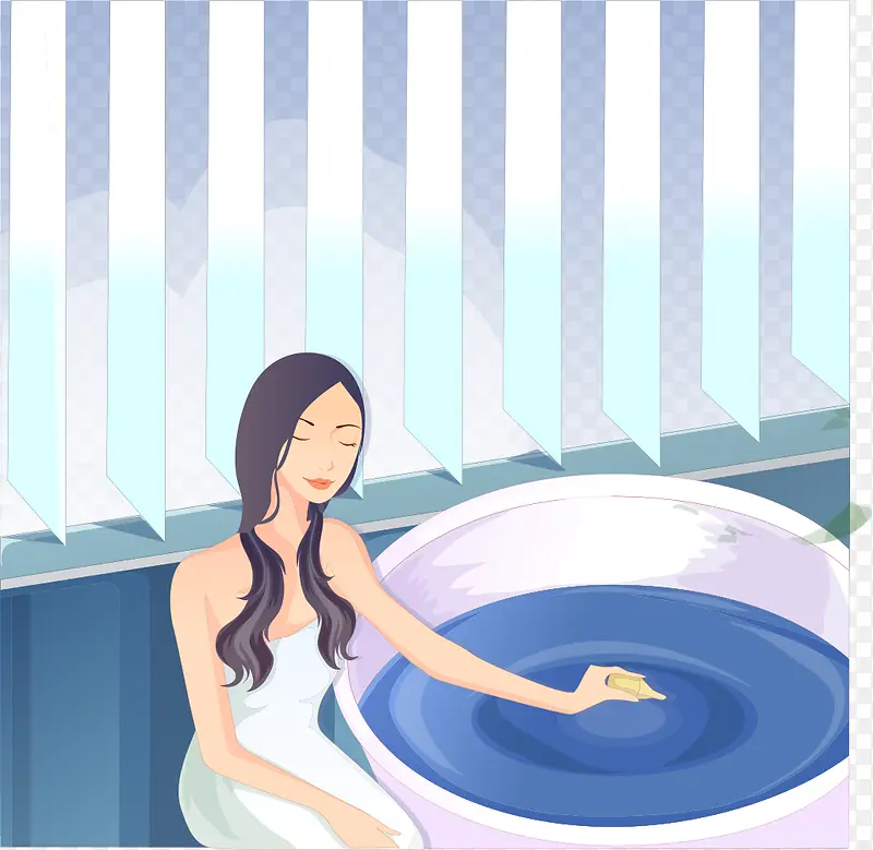 沐浴的美女PNG图片素材下载_图片编号qddmgmxq-免抠素材网