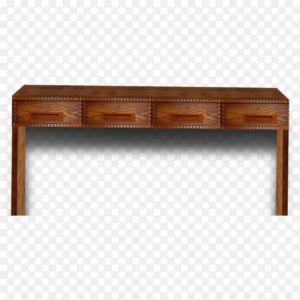 实木装饰桌子