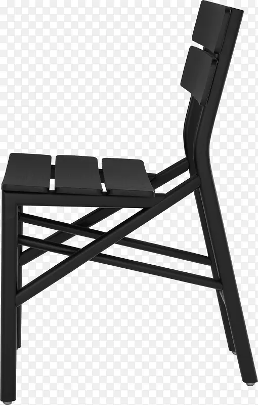 黑色木头椅子