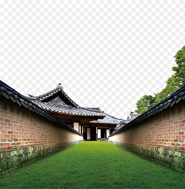 古典房子巷子