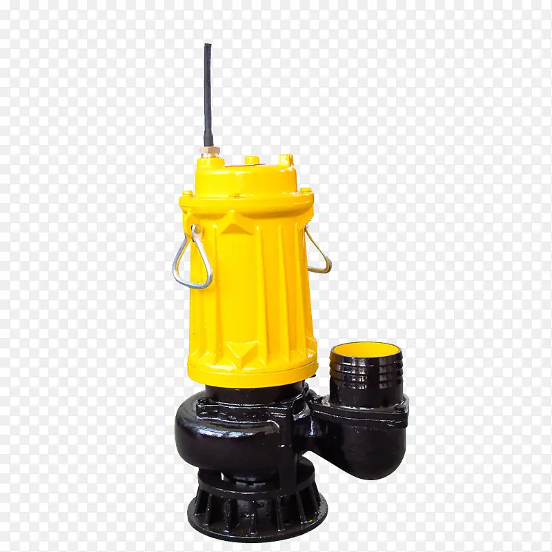 黄色黑底潜水泵