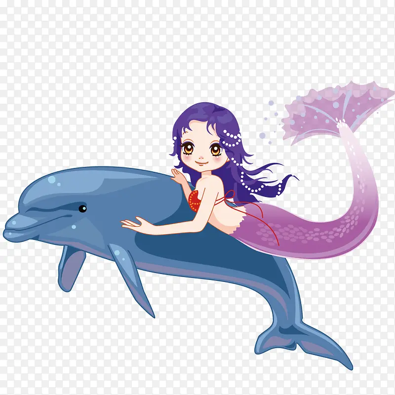 美人鱼与海豚
